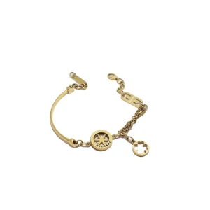 دستبند طلا طرح بولگاری