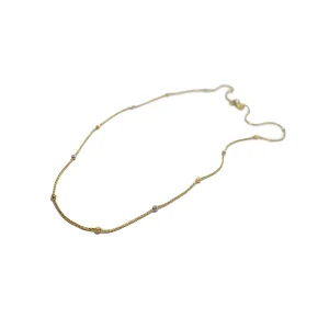 زنجیر طلا گردنی طرح ال برنادو