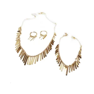 سرویس طلا گردنبند سرخ پوستی