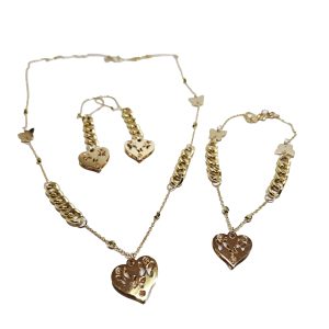 نیم ست قلب پروانه ای