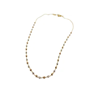 گردنبند طلا ال برنادو تک گوی