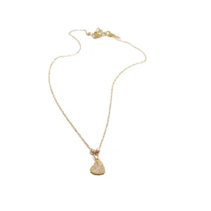 گردنبند طلا طرح قلب ونکلیف