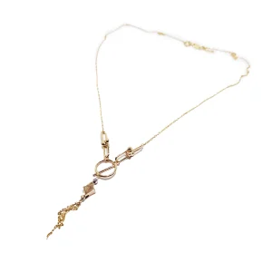 گردنبند طلای طرح مدرنیکا لوتوس