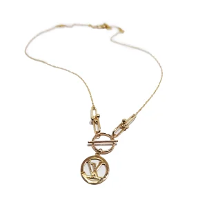 گردنبند طلای طرح مدرنیکا لویی ویتون