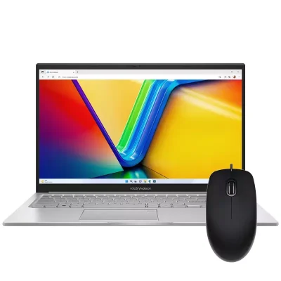 لپ تاپ 15.6 اینچی ایسوس مدل Vivobook F1504VA i7 1355U 8GB 512SSD INTEL به همراه ماوس