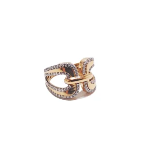 انگشتر طلا طرح شیلا