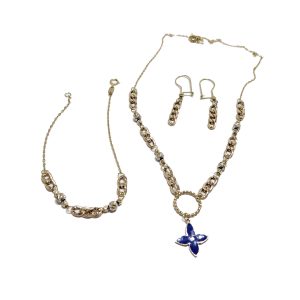 نیم ست طلا ارغوان