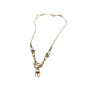 گردنبند طلا قفل و تیفانی مدرنا