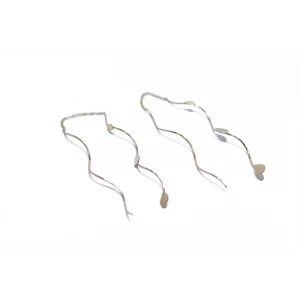 گوشواره طرح پیچ دوبل قطره