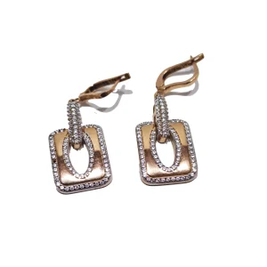 گوشواره طلا طرح شیلا