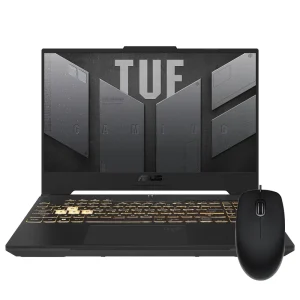 لپ تاپ 15.6 اینچی ایسوس TUF Gaming FX507ZC i5 12500H 8G 512SSD RTX3050 به همراه ماوس