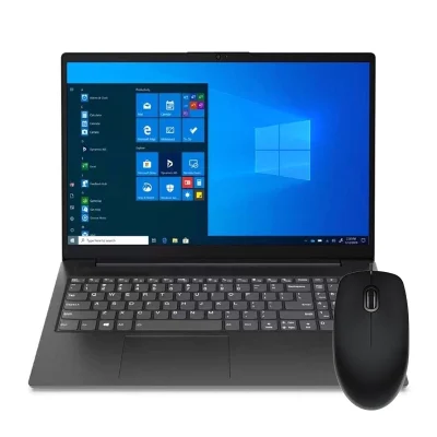 لپ تاپ 15.6 اینچی لنوو مدل V15 G2 Celeron N4500 16GB 512SSD به همراه ماوس