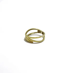 انگشتر طلا مینیمال طرح شری