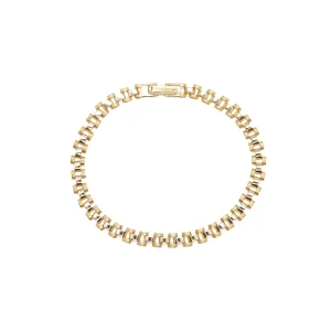 دستبند رولکس سه ردیف دو رنگ طرح 2