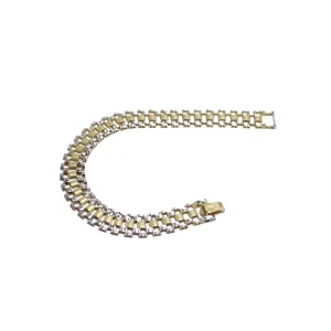 دستبند طلا رولکس پنج رج مدل شامان