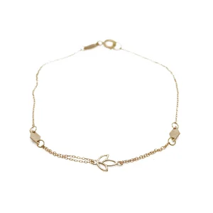 دستبند طلا سری سلنا خوشه