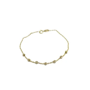 دستبند طلای ال برنادو نسیم طرح 1