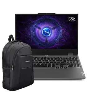 ‌لپ تاپ 15.6 اینچی لنوو LOQ 15IRX9 i7 14700HX 16GB 512SSD 8G RTX4060 + کوله پشتی