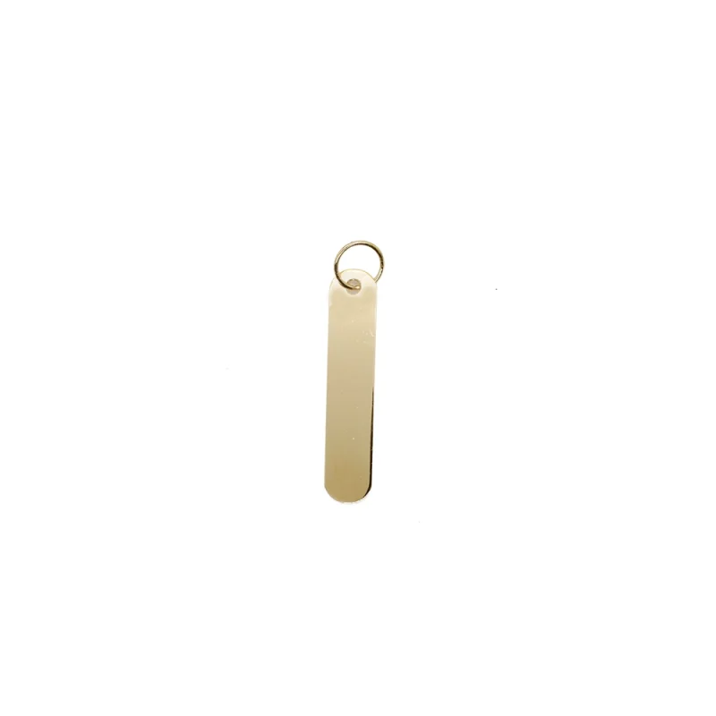 پلاک گردنی طلای کم اجرت سایز 3 (جهت سرمایه گذاری)