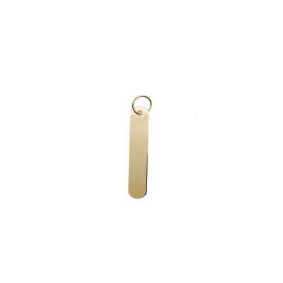 پلاک گردنی طلای کم اجرت سایز 1 (جهت سرمایه گذاری)