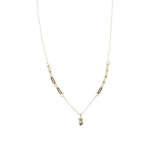 گردنبند طلا سری سلنا دوستاره