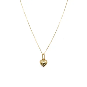 گردنبند طلا طرح قلب دو رو