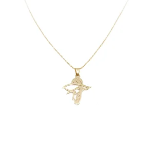 گردنبند طلا لیزری طرح لیدی