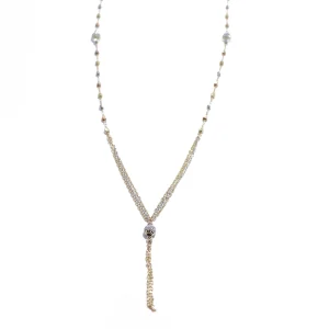 گردنبند رولباسی طلای ال برنادو نسیم طرح 2