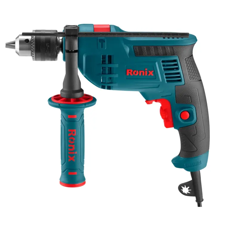 دریل چکشی 13 میلی‌متر-750 وات-2700 دور بر دقیقه-آچاری