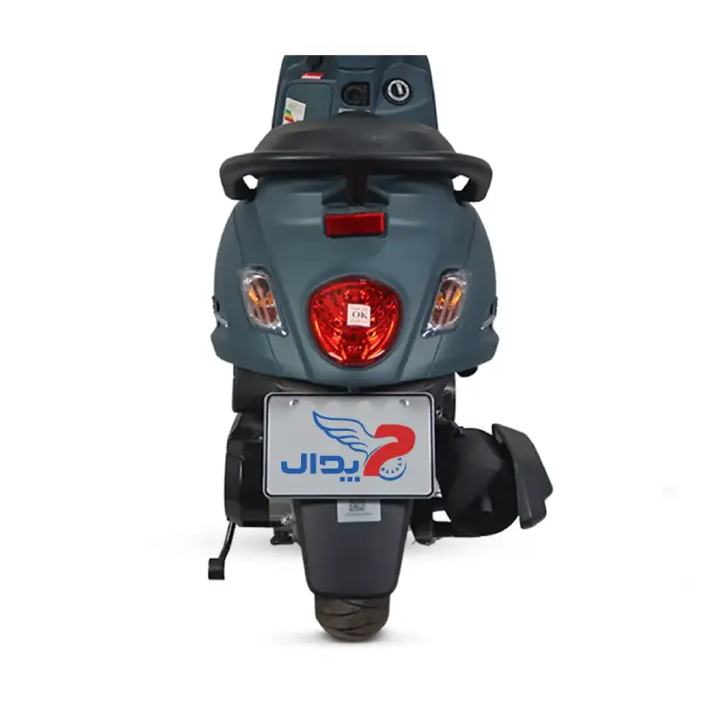 موتور سیکلت اس وای ام فیدل4 نمای عقب