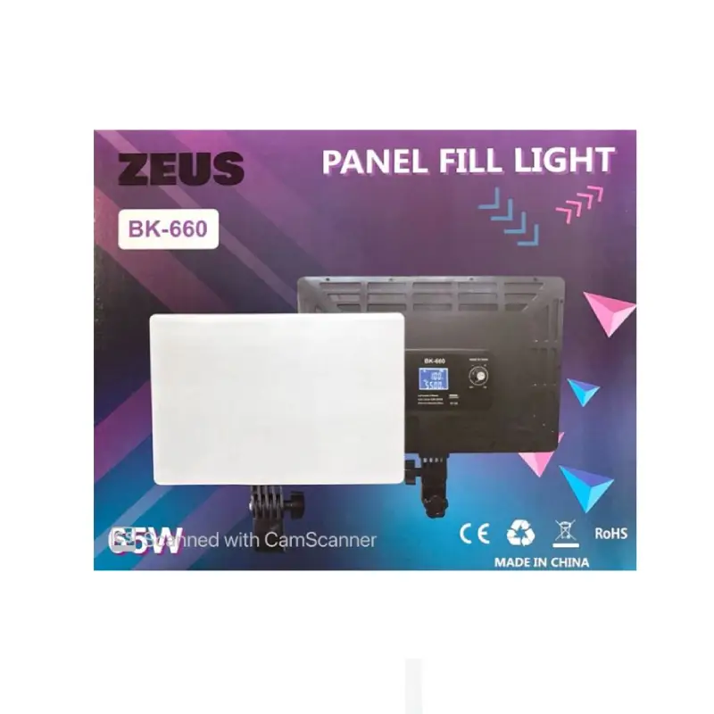 نور ثابت ال ای دی زئوس بسته بندی