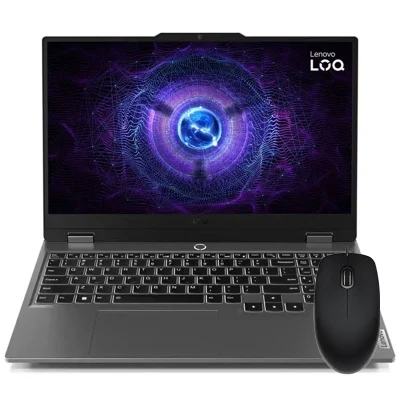 لپ تاپ 15.6 اینچی لنوو مدل LOQ15 i7 13650HX 16GB 512SSD RTX4060 به همراه ماوس