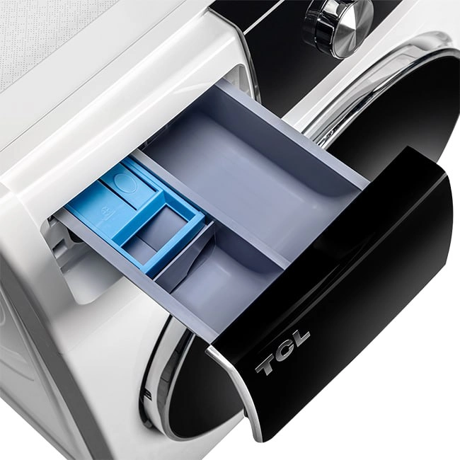 جامایعی ماشین لباسشویی تی سی ال مدل K104-ASI ظرفیت 10 کیلوگرم نقره ای