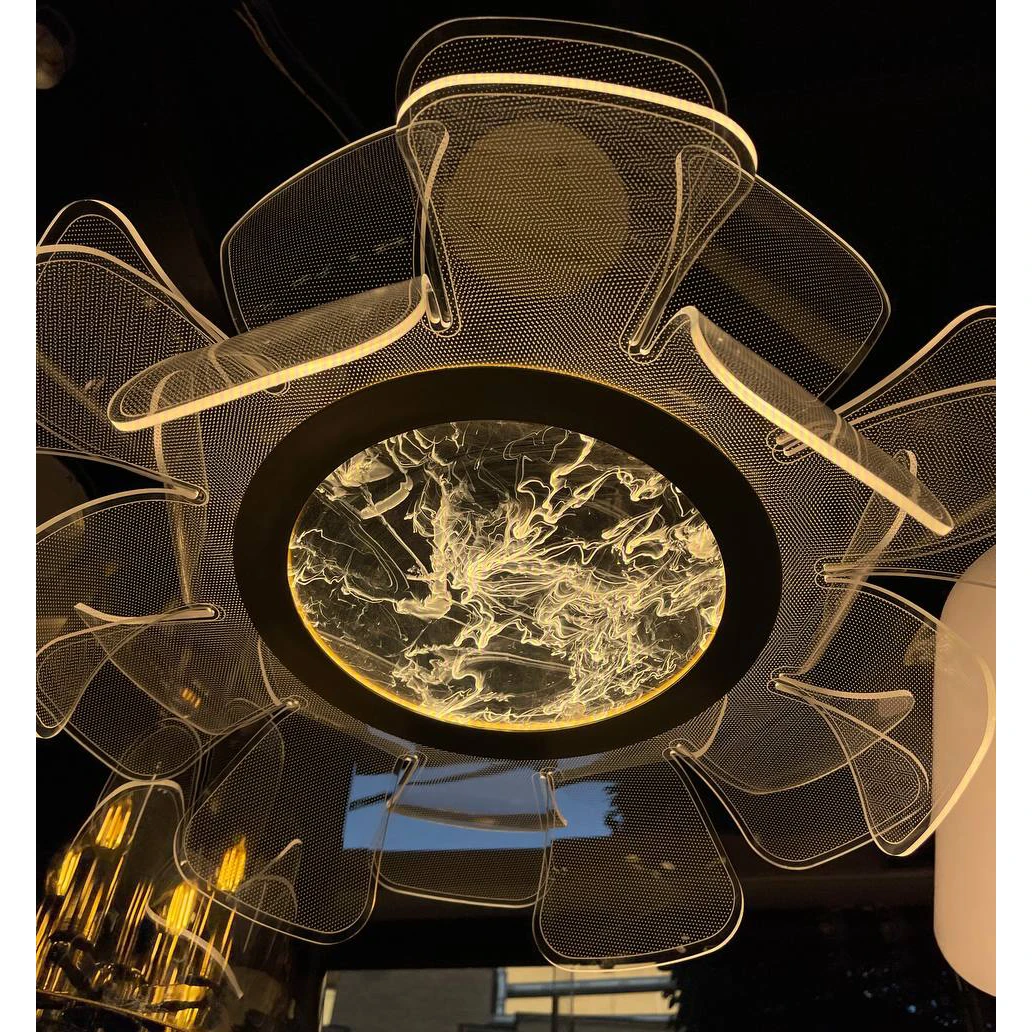 لوستر آویز سقفی مدل OL6 ستاره شمال