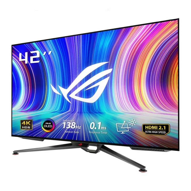 مانیتور گیمینگ ایسوس سایز 42 اینچ مدل ROG Swift OLED PG42UQ