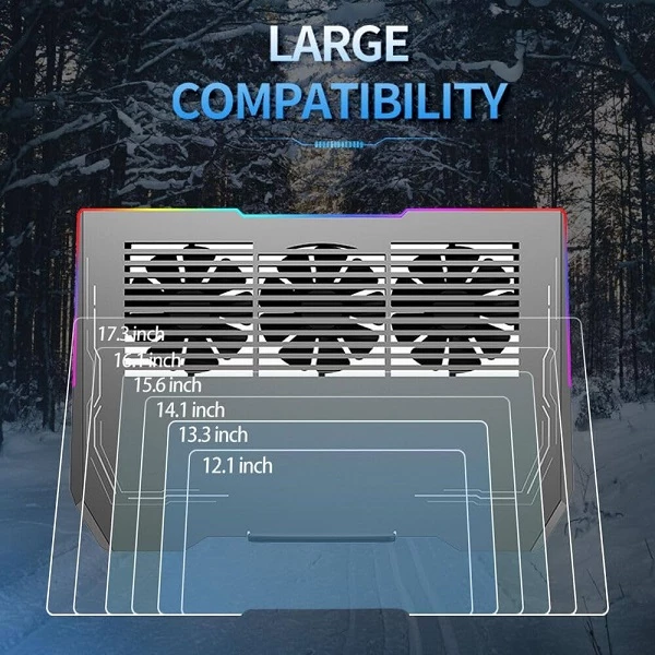 پایه خنک کننده لپ‌تاپ کول کلد مدل k42