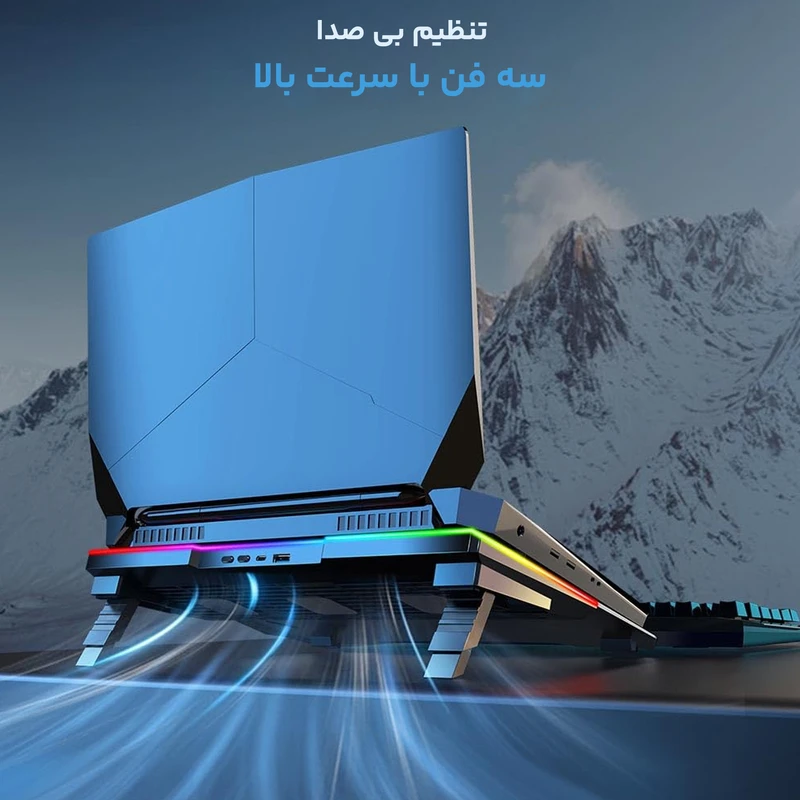 پایه خنک کننده لپ‌تاپ کول کلد مدل k42