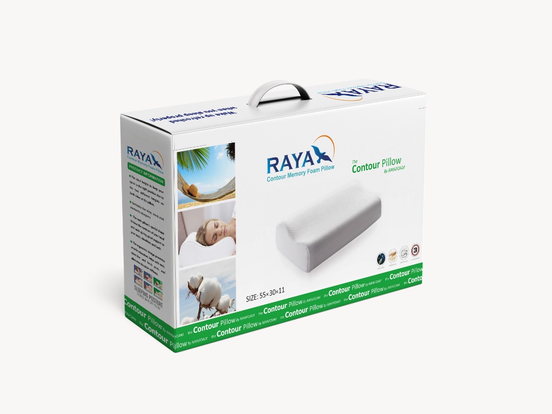 بالش طبی موجدار مموری فوم رز رایافوم Rosse Pillow