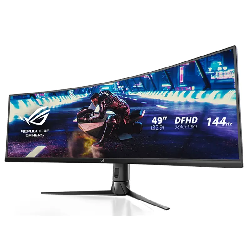 مانیتور خمیده گیمینگ 49 اینچ ایسوس مدل ROG Strix XG49VQ
