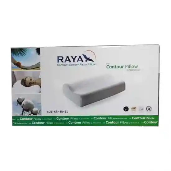 بالش مموری فوم موج‌دار رایا با ژل خنک‌کننده