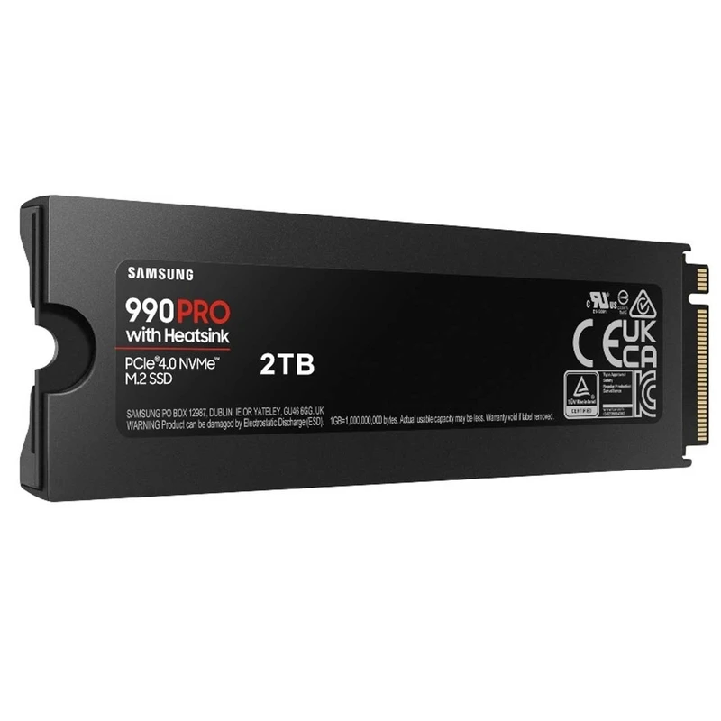 اس اس دی اینترنال سامسونگ مدل 990 PRO with Heatsink ظرفیت 2 ترابایت