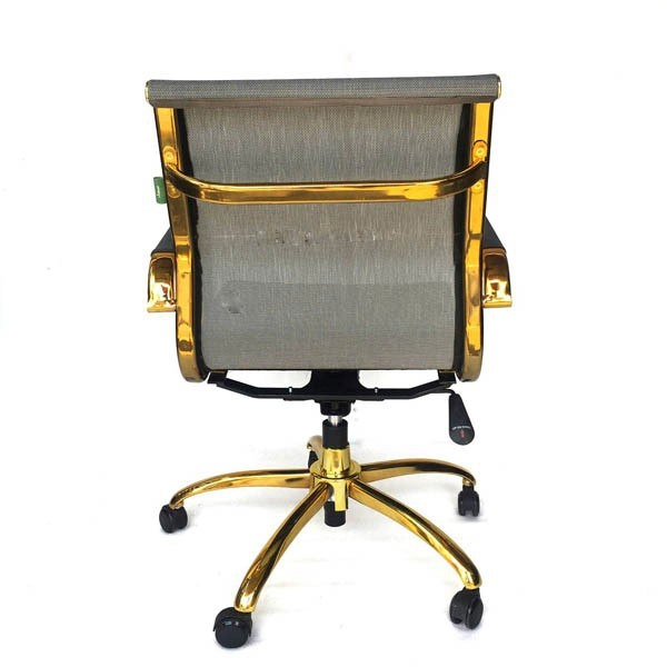 صندلی کارمندی مشکی طلایی مدل 2016B