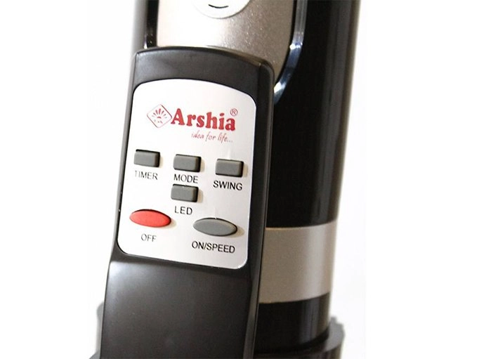 پنکه چهار حالته ارشیا مدل 2881 کنترل دار