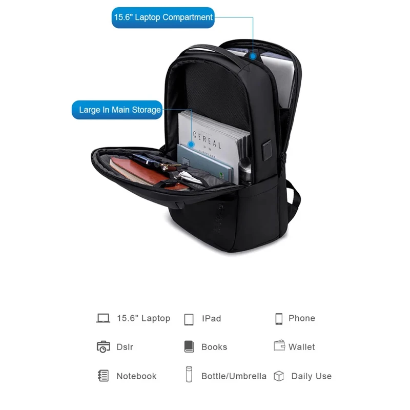 کوله پشتی لپ‌تاپ آرتیک هانتر مناسب برای تا 15.6 اینچ مدل AH0555