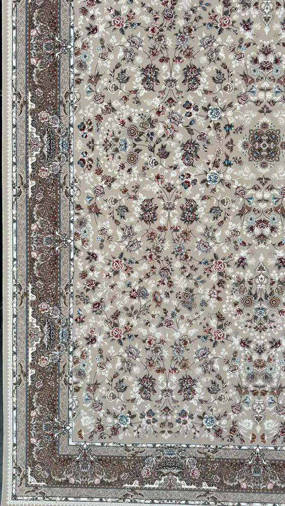 فرش 1200 شانه اکرلیک طرح کیمیای سعادت زمینه صدفی