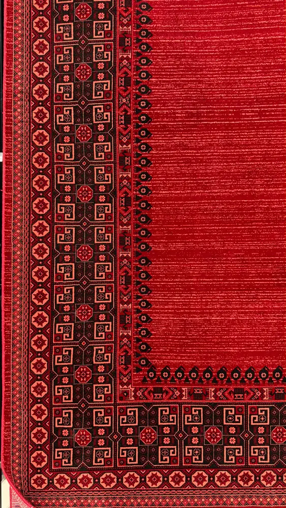 فرش 700 شانه اکرلیک طرح سوزان زمینه لاکی