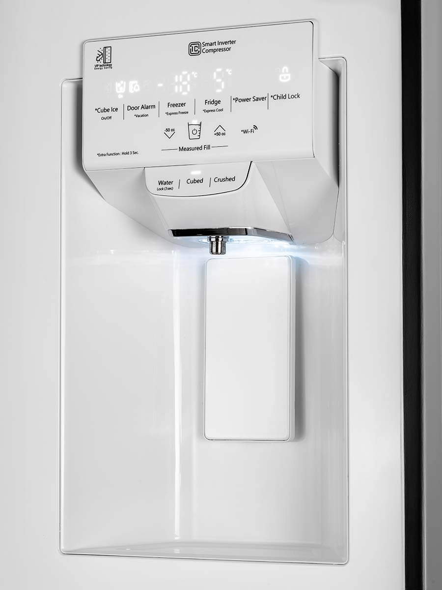 یخچال فریزر ساید بای ساید سری گلکسی هیمالیا