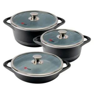 سرویس قابلمه 6 پارچه ام جی اس طرح B ایتالیا IB0612