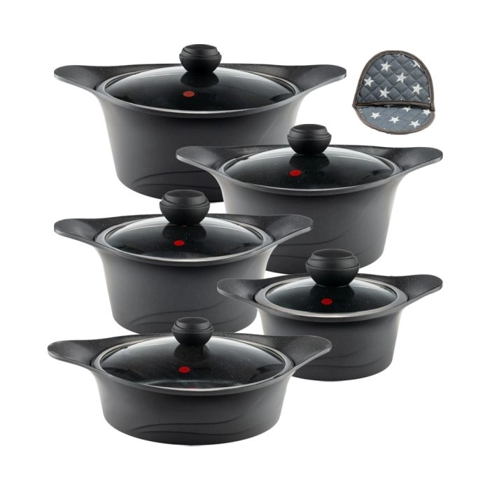 KC1216 سرویس قابلمه مشکی