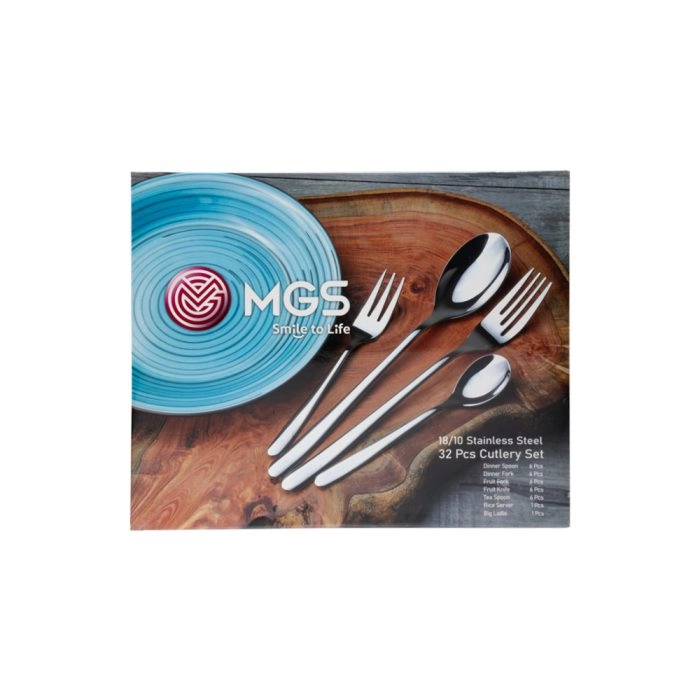 سرویس قاشق چنگال 32 پارچه ام جی اس کد DF001